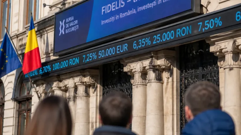 Ministerul Finanțelor listează la BVB șapte emisiuni Fidelis de circa 1,3 miliarde lei