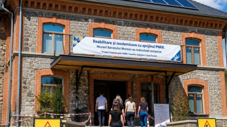 Muzeul Banatului Montan din Reșița s-a redeschis după reabilitare energetică de 16,5 milioane lei