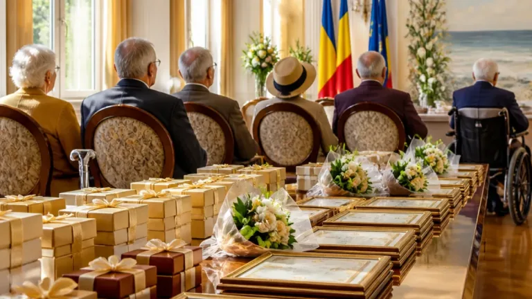 Năvodari: Peste 80 de seniori premiați la Casa Căsătoriilor în a patra etapă a programului municipal