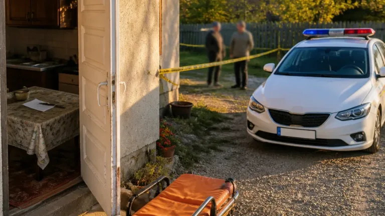 O minoră de 13 ani și-a înjunghiat tatăl pentru a-și salva mama; bărbatul reținut în Timiș