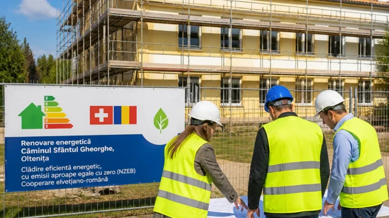 Oltenița: Căminul „Sfântul Gheorghe” va fi modernizat pentru consum energetic redus