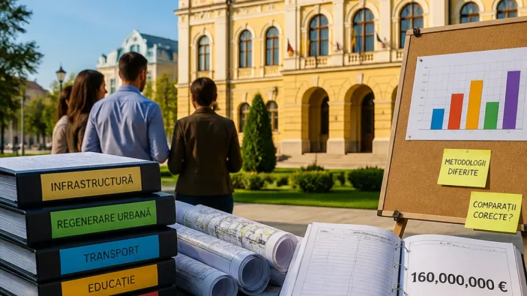 Oradea raportează 160 milioane euro investiţii prin PNRR; cum se situează faţă de alte municipii