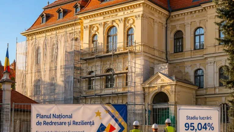 Palatul Administrativ din Miercurea‑Ciuc, la 95% finalizare; lucrările se vor încheia în decembrie 2026