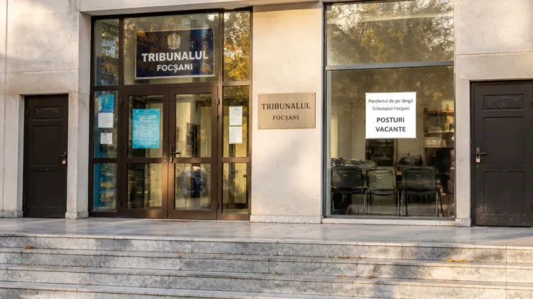 Parchetele din Vrancea funcţionează cu aproximativ o treime din posturi vacante la procurori