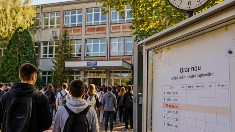 Pașcani: Colegiul Tehnic „Unirea” introduce ore de 75 de minute pentru două clase pilot