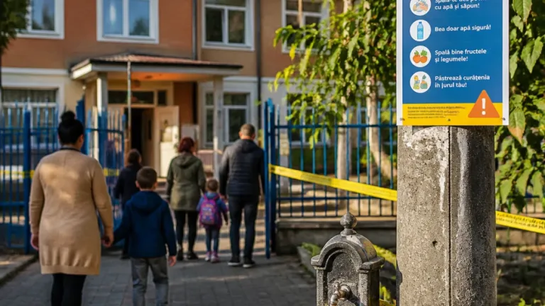 Patru elevi din comuna Lungani confirmați cu hepatită A; autoritățile sanitare atenționate