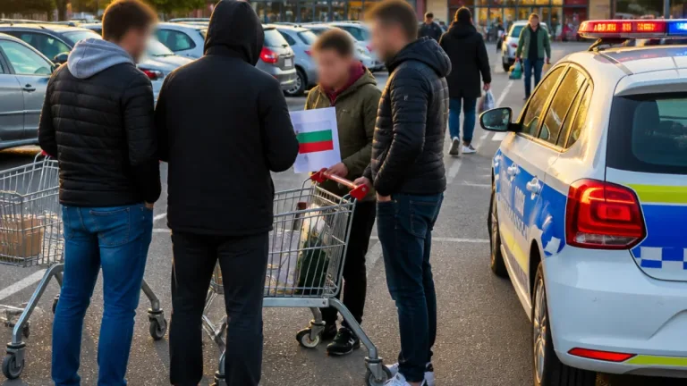 Patru persoane, între care două minore, depistate la cerşit în parcările marilor magazine din Oradea