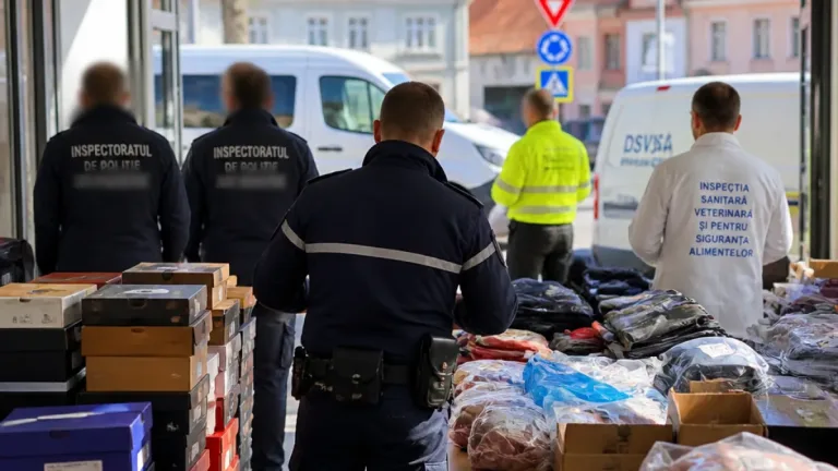 Percheziții comerciale în Harghita: peste 615 articole suspecte de contrafacere confiscate, valoare estimată 130.000 lei
