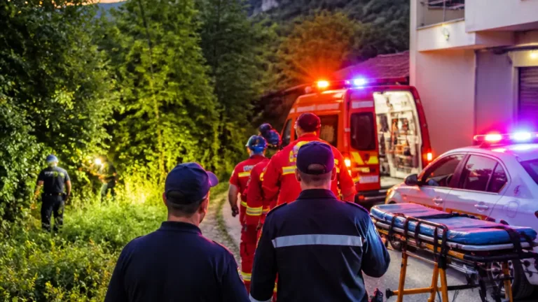 Persoană rătăcită în Svinița, găsită după opt ore și transportată la spital pentru evaluare
