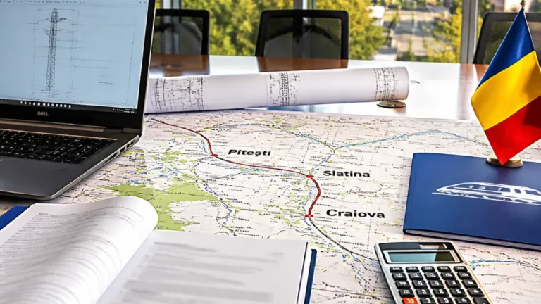 Pitești: semnat contract pentru studiul de fezabilitate al electrificării liniei Pitești–Craiova