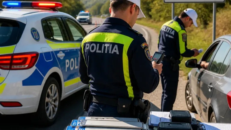 Poliţia Mehedinţi a aplicat 289 de amenzi în 48 de ore; 40 de şoferi au rămas fără dreptul de conducere