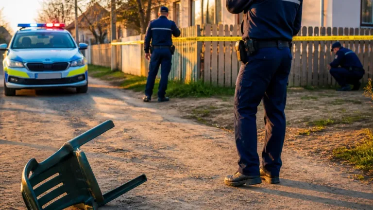 Poliţist rănit la Bărcăneşti: un agent lovit în cap cu o piatră, agresorul este căutat