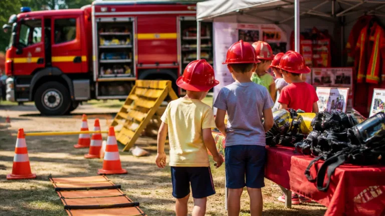 Pompierii vrânceni, prezenți la „O zi pentru comunitate” în Crângul Petrești: activități pentru copii și informare preventivă