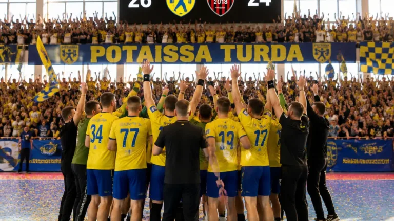 Potaissa Turda s-a calificat în turul al doilea al EHF European Cup după dublă victorie