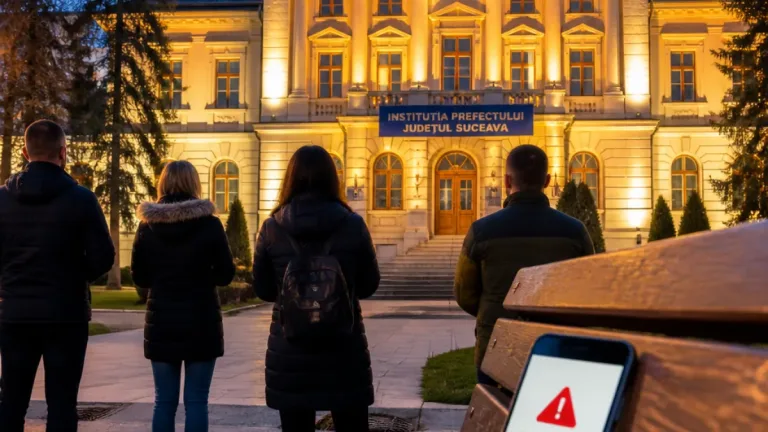 Prefectura: niciun obiect neidentificat nu s-a prăbușit în zona Suceava