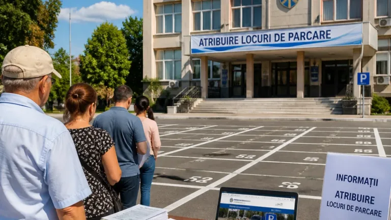 Primăria Tulcea deschide a doua rundă de atribuire pentru peste 300 de locuri de parcare
