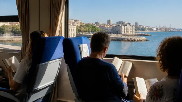 Primul Silent Reading Party cu plecare spre Constanţa: o oră de lectură în tren şi tur literar în oraş