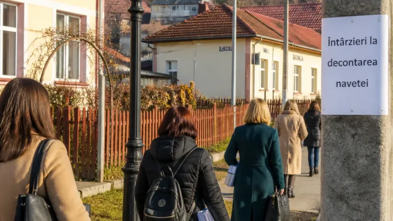 Profesori din Botoșani fac naveta între până la cinci școli pentru a-și completa norma de 20 de ore