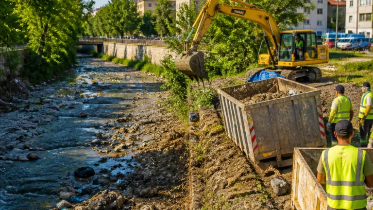 Reapariția deșeurilor pe pârâul Pocloș: ABA Mureș lansează a treia etapă de curățare