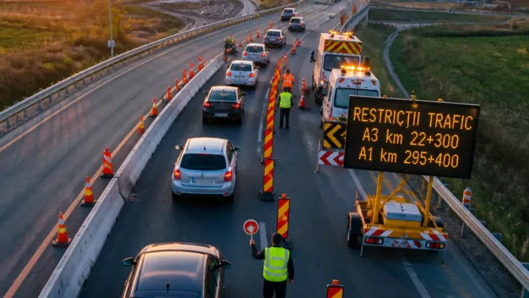 Restricții de trafic pe A3 și A1: implicații pentru șoferii din Câmpia Turzii