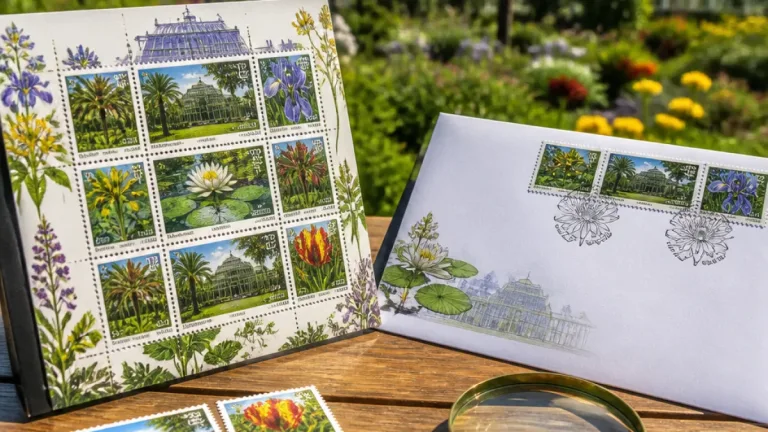 Romfilatelia lansează o emisiune dedicată celor 170 de ani ai Grădinii Botanice „Anastasie Fătu” din Iași