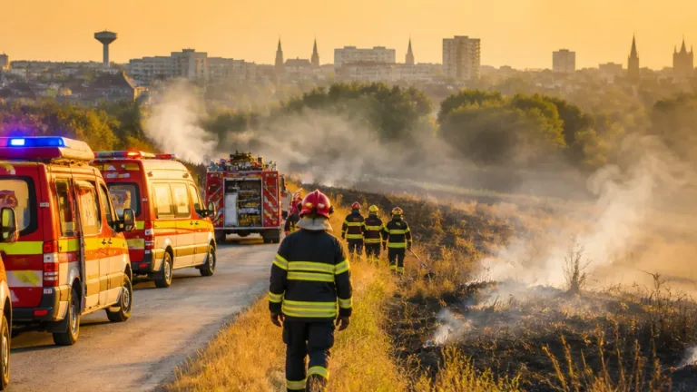 Salvatorii din Timiș au gestionat 201 misiuni în 48 de ore; peste 22 hectare afectate de incendii de vegetație