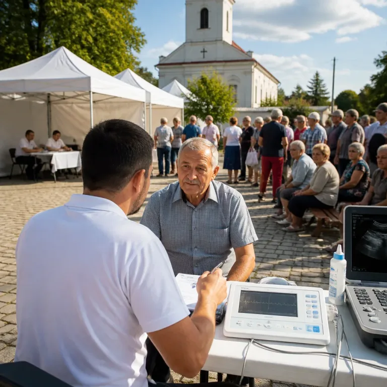 Campania „Sănătate pentru Sate” a adus consultații și investigații gratuite în comuna Frâncești, Vâlcea