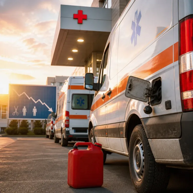 Rogobete atenţionează că ambulanţele riscă să rămână fără combustibil de la 1 octombrie