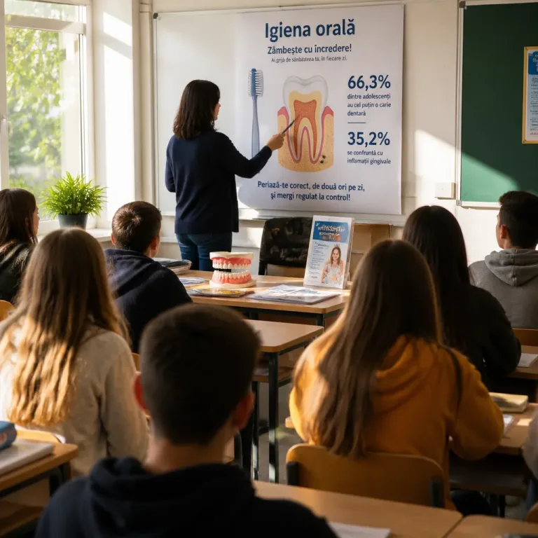 Colegiul Medicilor Stomatologi cere includerea sănătăţii orale în programa pentru liceu