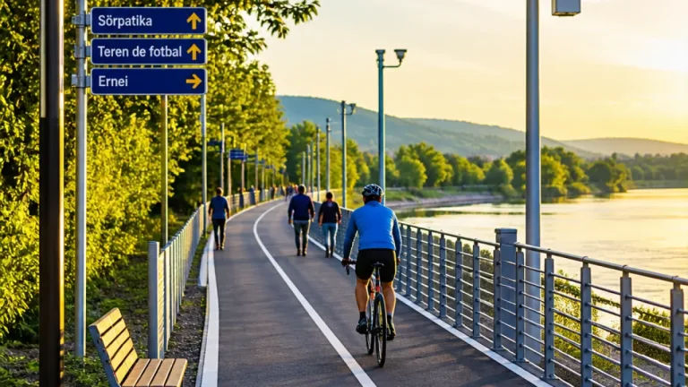 Sângeorgiu de Mureş inaugurează o pistă de biciclete de 10 km finanţată prin PNRR, urmează încă 5 km