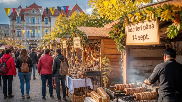 Sfântu Gheorghe: încep înscrierile pentru Târgul de Toamnă și Festivalul Kürtőskalács
