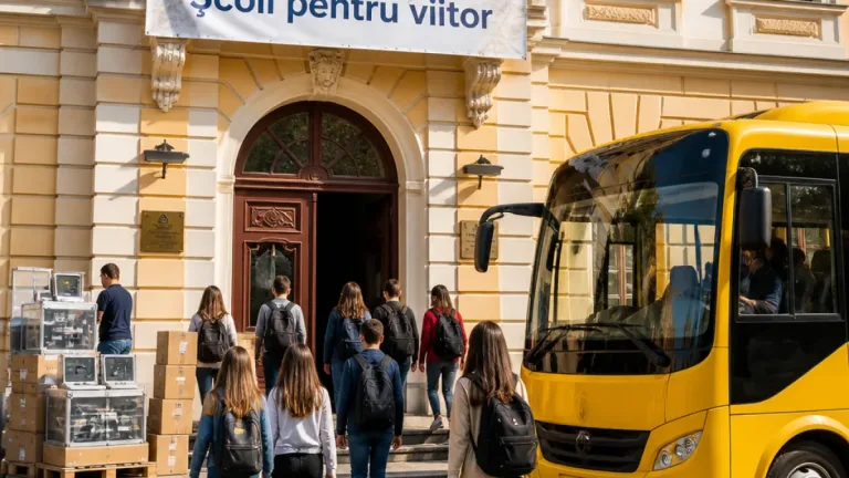 Sibiu: Școlile pot obține până la 1 milion de euro prin programul „Școli pentru viitor”