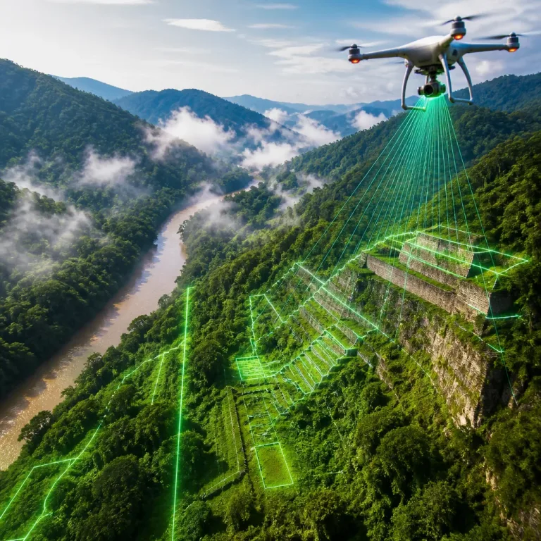 Drumuri incaşe necunoscute, descoperite lângă Machu Picchu cu ajutorul LiDAR-ului aerian