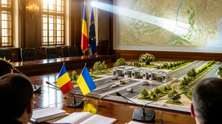 Suceava: discuții la Palatul Administrativ despre deschiderea punctului de trecere Izvoarele Sucevei și legătura cu A7
