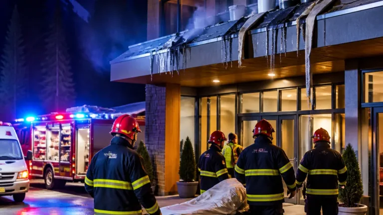 Tânăr cu arsuri pe 75% din corp, spitalizat după un accident de muncă la Complexul Turistic Borșa