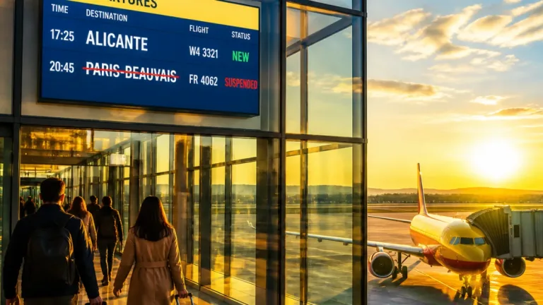 Târgu Mureș: Aeroportul „Transilvania” lansează zbor spre Alicante și închide ruta spre Paris-Beauvais