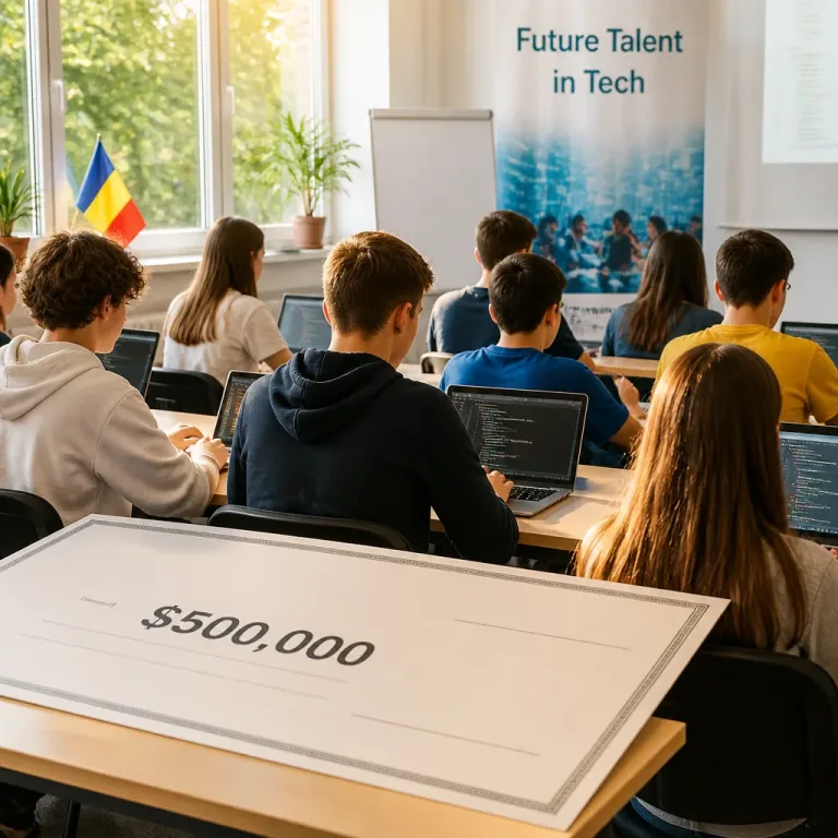 Cognizant investește în educaţie digitală: peste 500.000 de dolari pentru programe în România