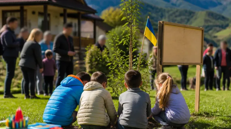 Treizeci de copii ucraineni, o săptămână de refacere și ritualuri ale păcii în tabăra de la Moisei