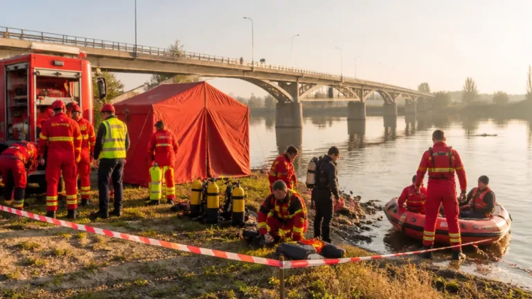 Trupul adolescentului dispărut în Siret, găsit în zona Nănești; intervenţie complexă a ISU și SMURD