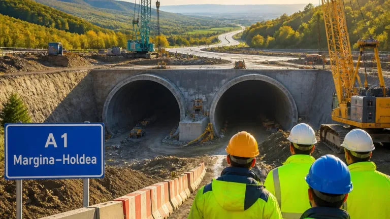 Tunelul Urșilor, străpuns pe A1: autoritățile anunță legarea rutieră a Sibiului până la Oceanul Atlantic