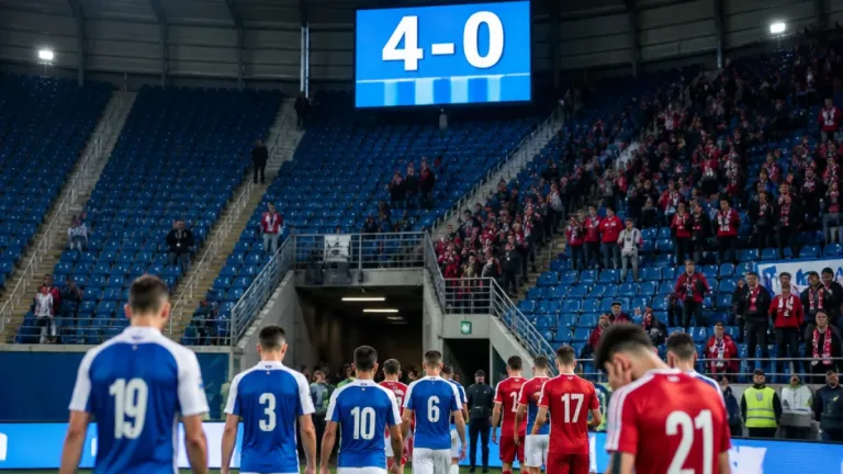 Universitatea Cluj înfrântă la Bănie: Craiova se impune cu 4-0 și lasă „șepcile roșii” în zona de baraj