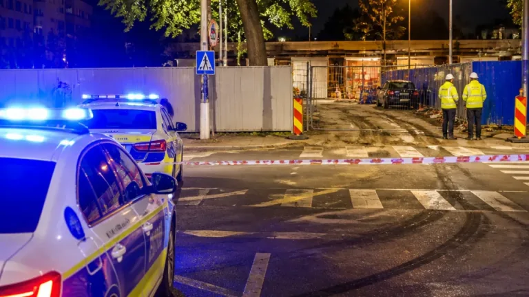 Urmărire în Sibiu: şofer care conducea haotic a fugit de poliţie şi a dispărut într-un şantier