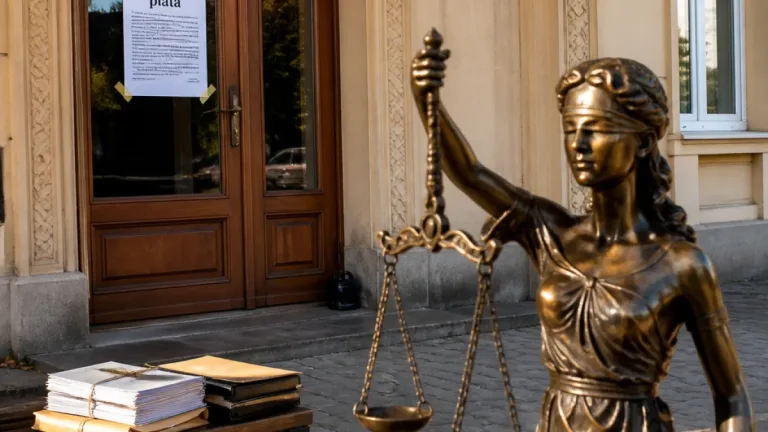 Vaslui: Baroul avertizează asupra blocării asistenței judiciare din cauza restanțelor de 485.412 lei