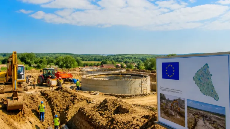 Vrancaqua: lucrări de extindere și modernizare a rețelelor de apă și canalizare pentru peste 200.000 de locuitori