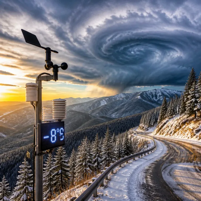 Vremea se răcește brusc: un vortex polar aduce ploi mixte și ninsori la munte, temperaturi cu până la 15°C mai mici