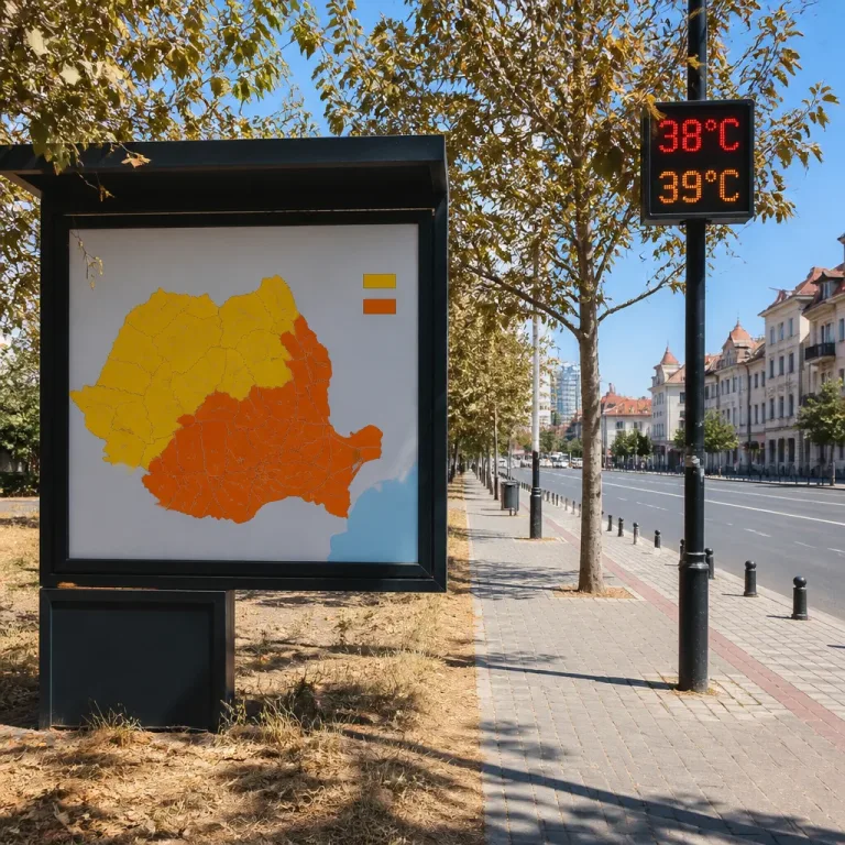 Val de caniculă: ANM emite coduri galben şi portocaliu, maxime până la 39°C