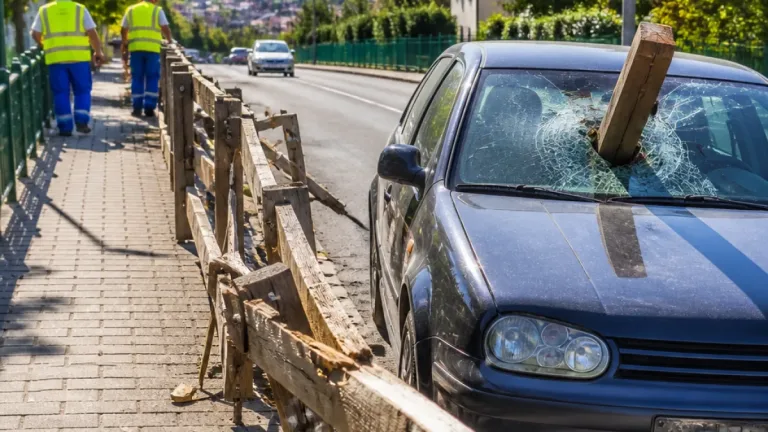 Vulcan: critici la adresa protecţiilor din lemn de pe marginea drumului, între siguranţă şi improvizaţie