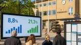 Arbetslösheten sjunker i Ronneby – största minskningen i Blekinge men nivåerna kvarstår höga