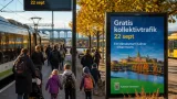 Gratis kollektivtrafik i Kalmar län under bilfria dagen – många passade på