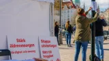 Internationell kampanjkraft i Luleå under omval – sex veckor med dörrknackning och demonstrationer